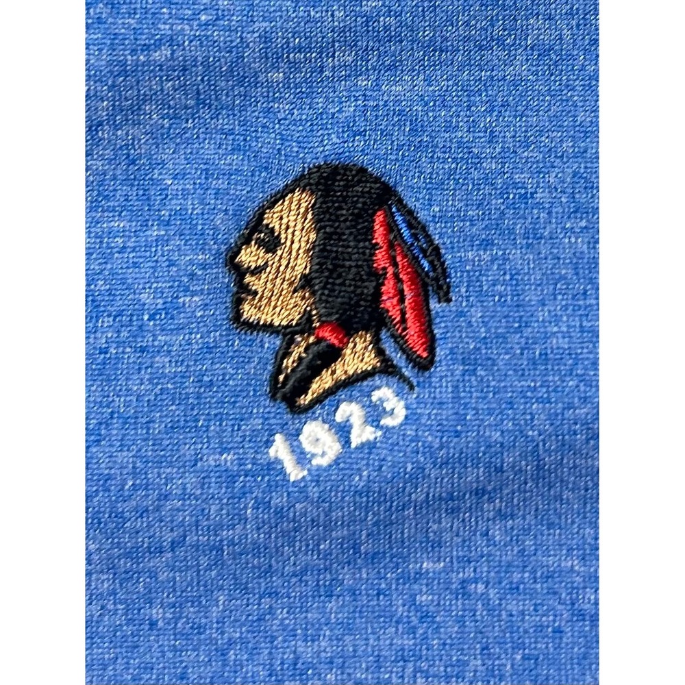 Zero Restriction Mens Blue 1/4 Zip Golf Pullover Sunnehanna County Club Large - Picture 3 of 16